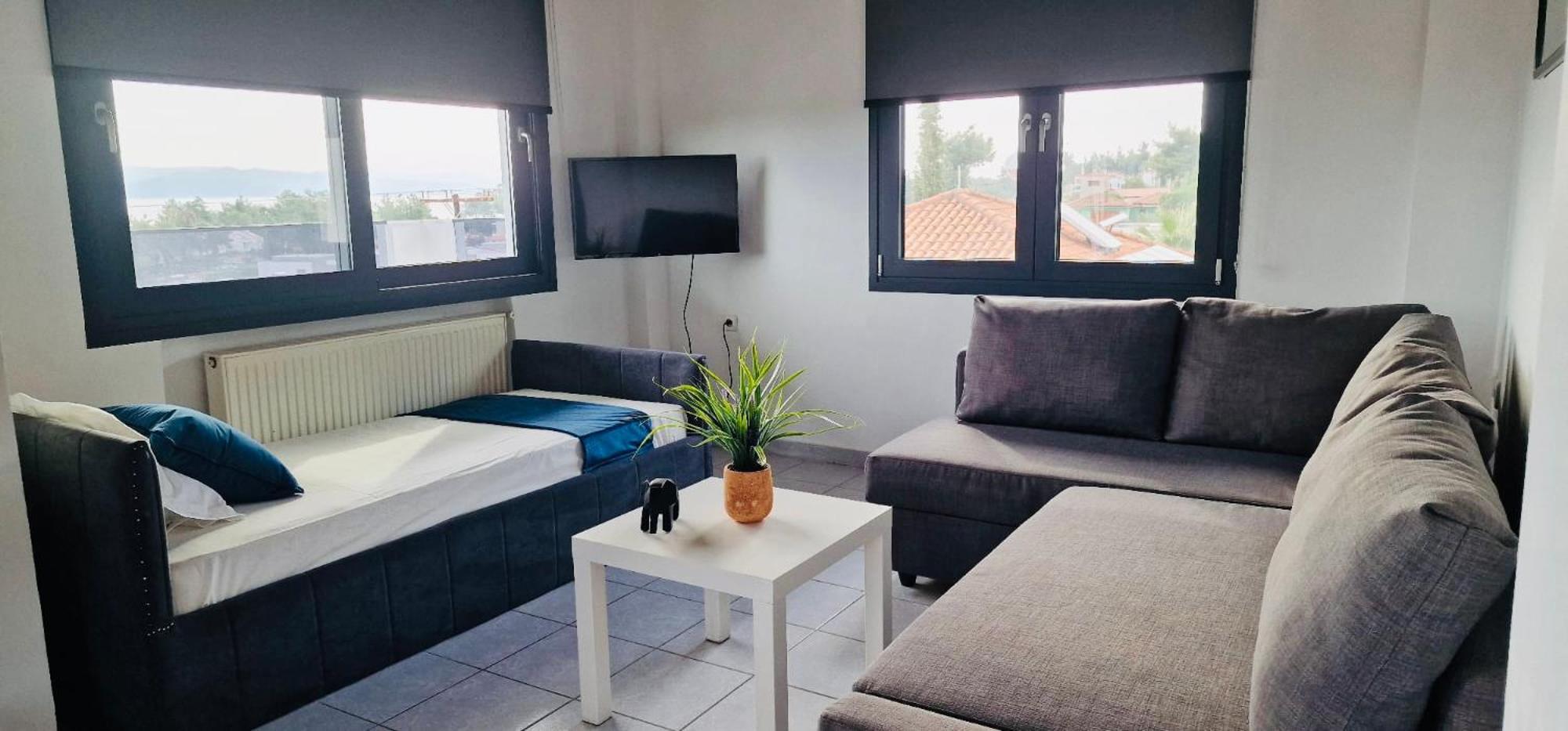Eden Sea View Harmony Apartment Pefkochori Exterior foto
