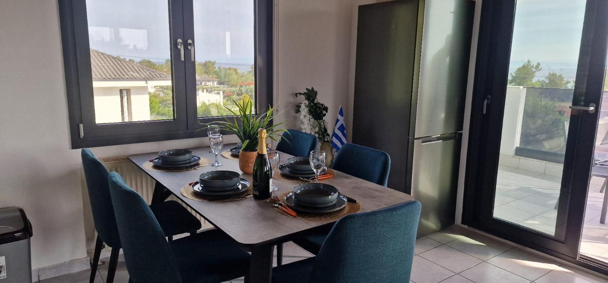Eden Sea View Harmony Apartment Pefkochori Exterior foto