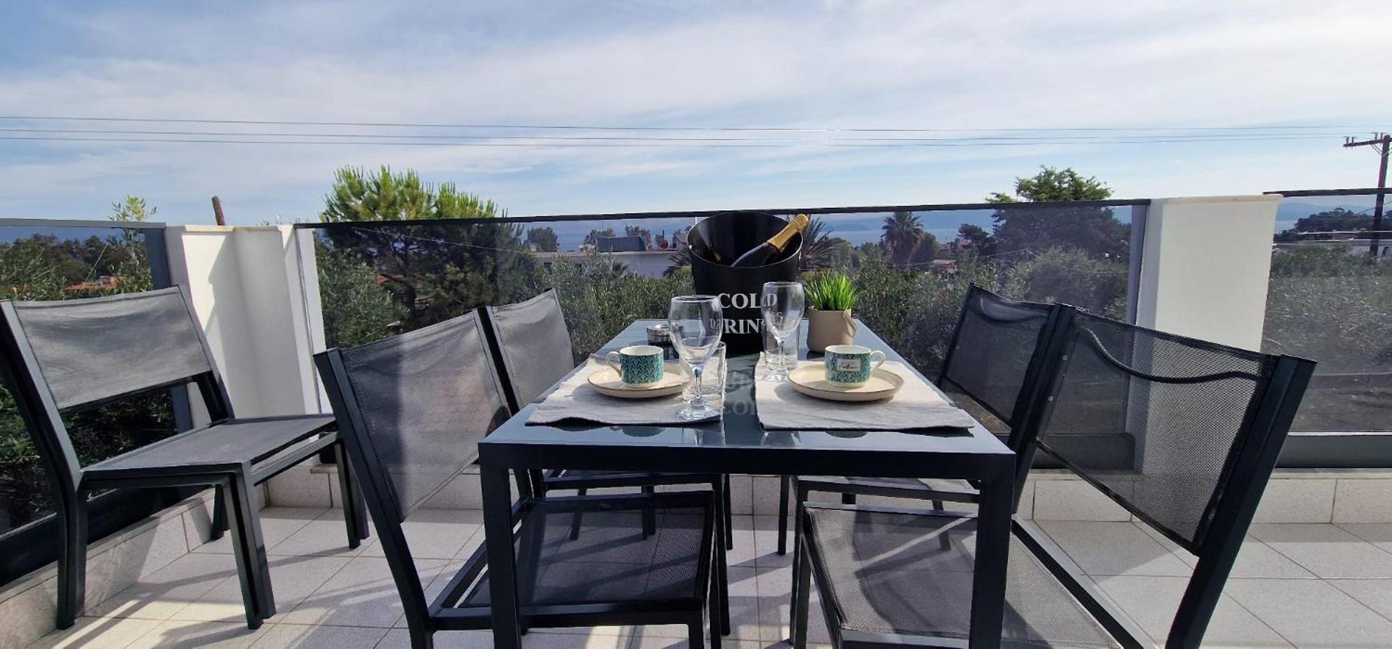 Eden Sea View Harmony Apartment Pefkochori Exterior foto