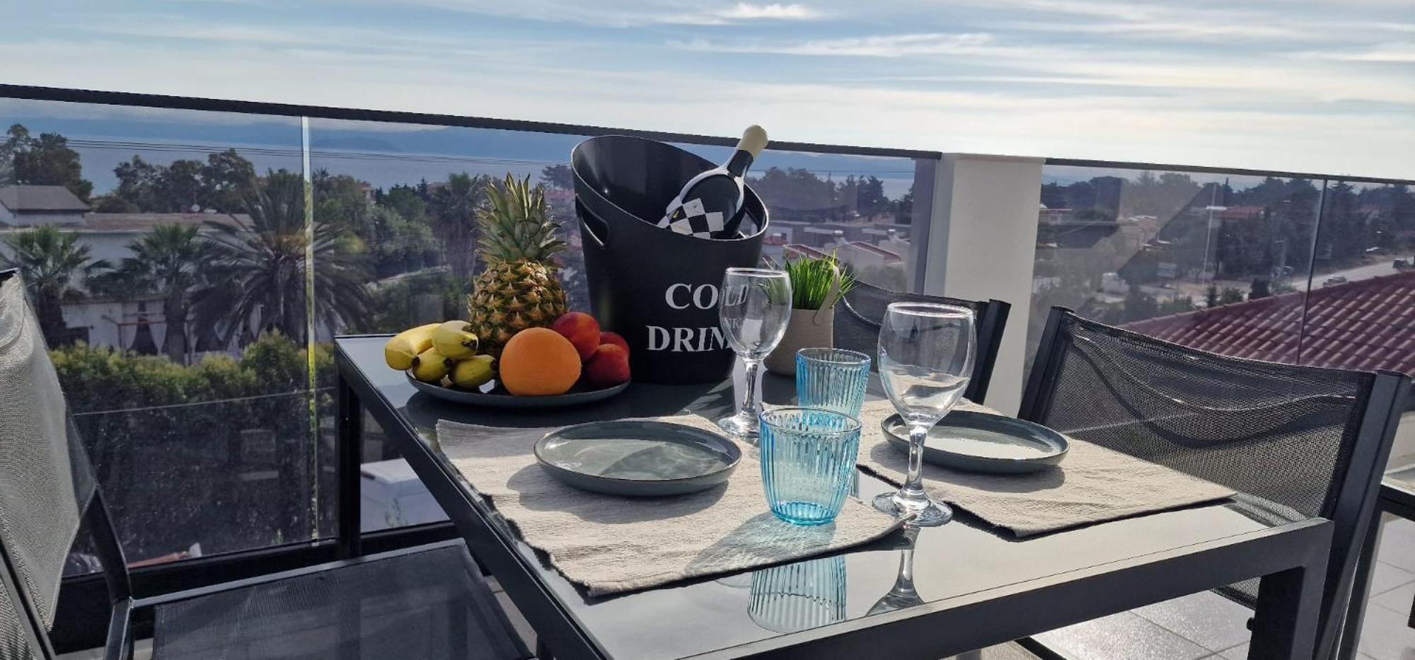 Eden Sea View Harmony Apartment Pefkochori Exterior foto