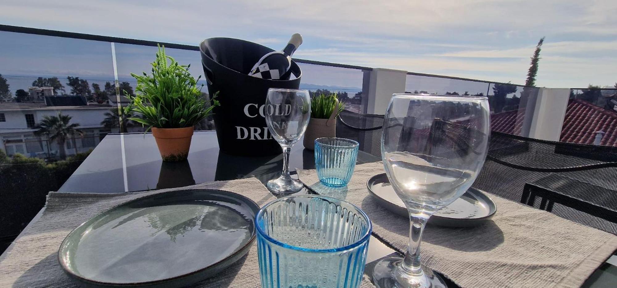 Eden Sea View Harmony Apartment Pefkochori Exterior foto