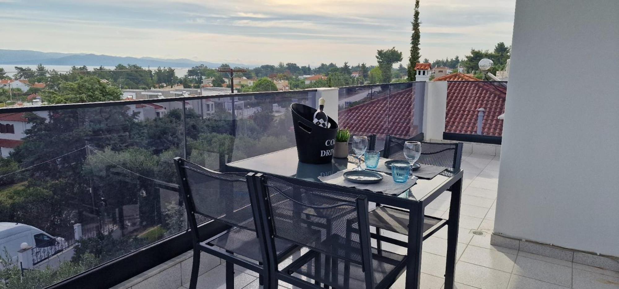 Eden Sea View Harmony Apartment Pefkochori Exterior foto